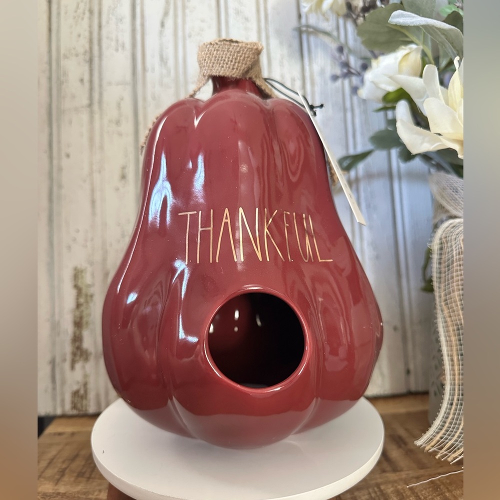 Rae Dunn “Thankful” Gourd